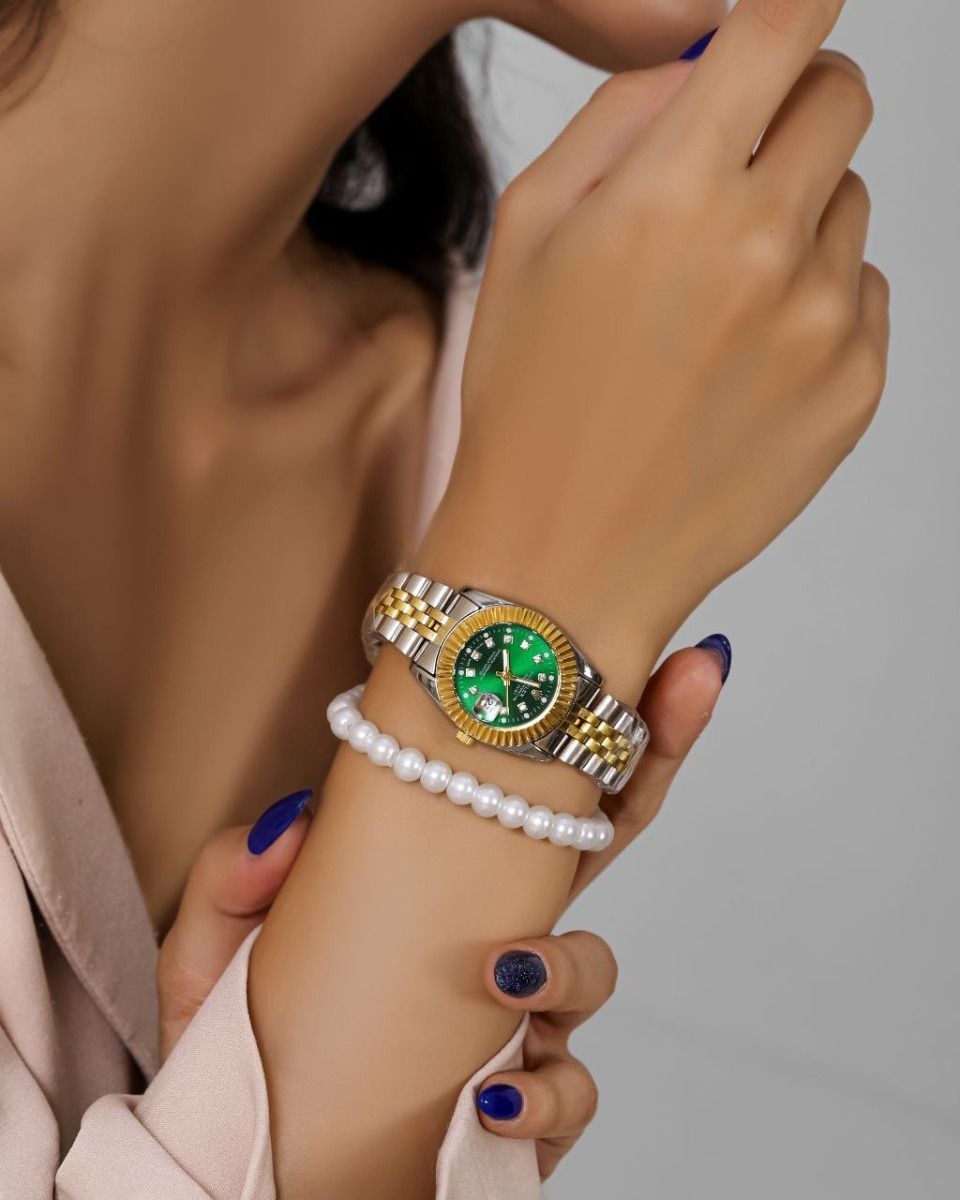 ساعت رولکس مدل rlxs سبز ظلایی