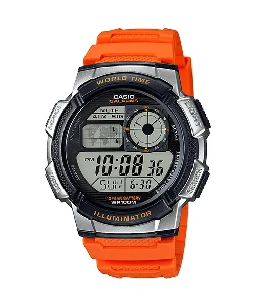ساعت کاسیو مردانه مدل AE-1000W-4B نارنجی