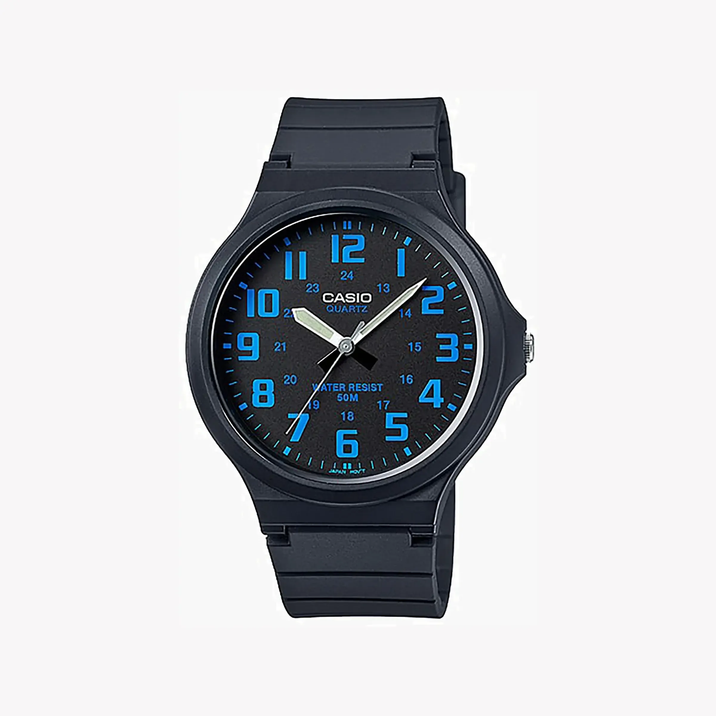 ساعت کاسیو مردانه مدل MW-240-1B2 آبی مشکی