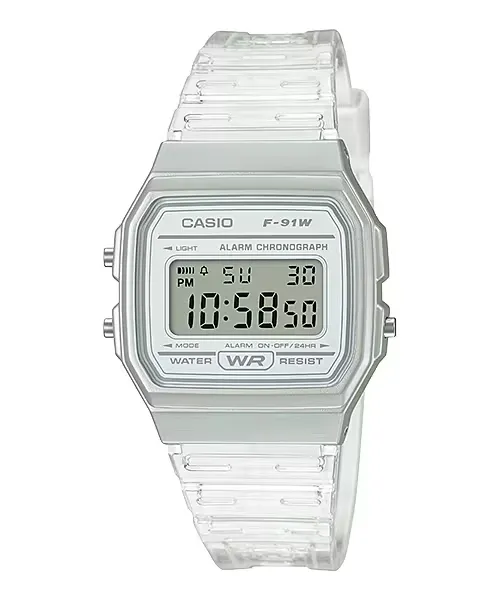 ساعت کاسیو مردانه مدل F-91WS-7D سفید