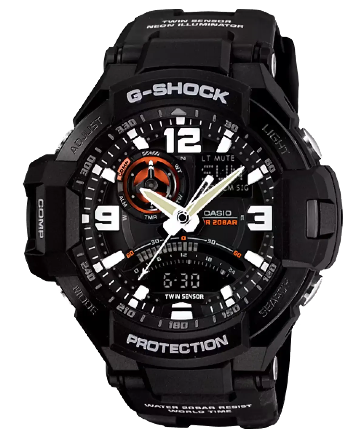 ساعت کاسیو جی شاک مدل GA-1000 مشکی