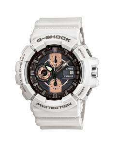 ساعت کاسیو مردانه مدل GAC-100RG-7A مشکی سفید