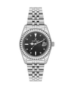 ساعت دنیل کلین زنانه مدل DK.1.13715 مشکی نقره ای