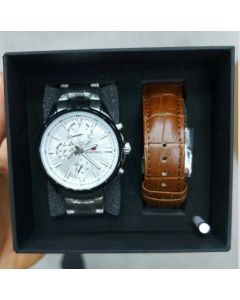 ساعت نیوی فورس مردانه مدل Dualtrap9089