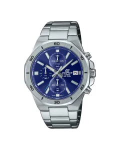 ساعت کاسیو مردانه مدل EFV-640D-2A آبی نقره ای