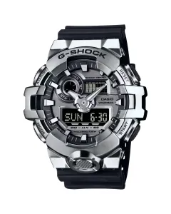 ساعت کاسیو مردانه مدل GM-700-1A مشکی نقره ای