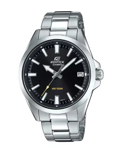 ساعت کاسیو مردانه مدل EFV-150D-1A نقره ای مشکی