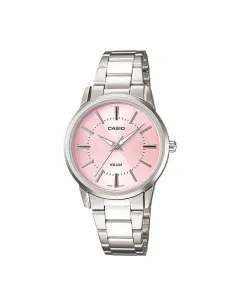 ساعت کاسیو مردانه مدل LTP-1303D-4A صورتی نقره ای