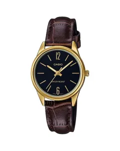 ساعت کاسیو مردانه مدل LTP-V005GL-1B مشکی قهوه ای