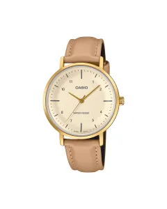 ساعت کاسیو مردانه مدل LTP-VT03GL-4B کرمی