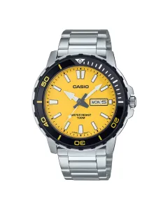 ساعت کاسیو مردانه مدل MTD-125D زرد