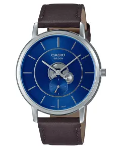 ساعت کاسیو مردانه مدل MTP-B130L-2A مشکی آبی