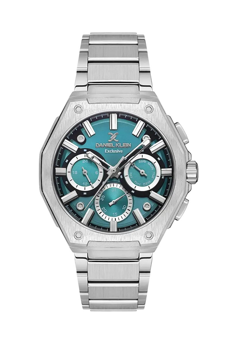 ساعت دنیل کلین مردانه مدل DK.1.13677 آیی نقره ای