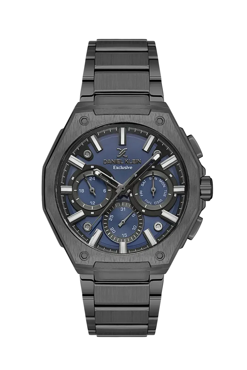 ساعت دنیل کلین مردانه مدل DK.1.13677 مشکی سرمه ای