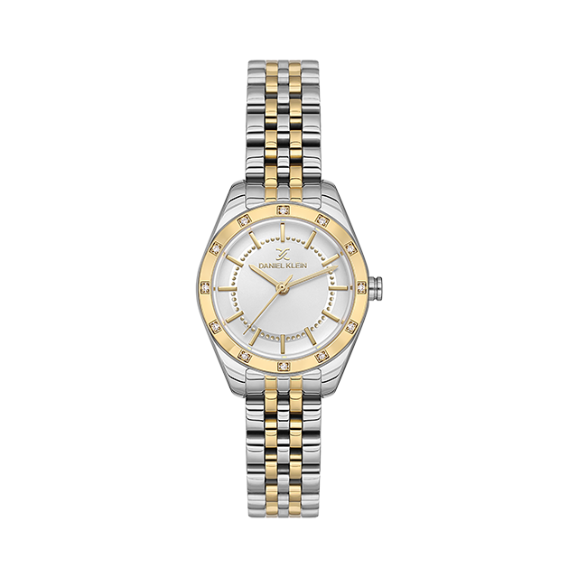 ساعت دنیل کلین زنانه مدل DK.1.13706-4 نقره ای طلایی