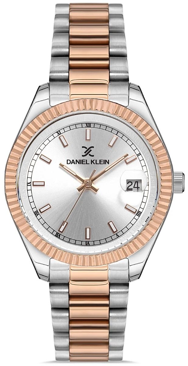 ‎⁨ساعت دنیل کلین زنانه مدل DK.1.13423 نقره ای رزگلد⁩