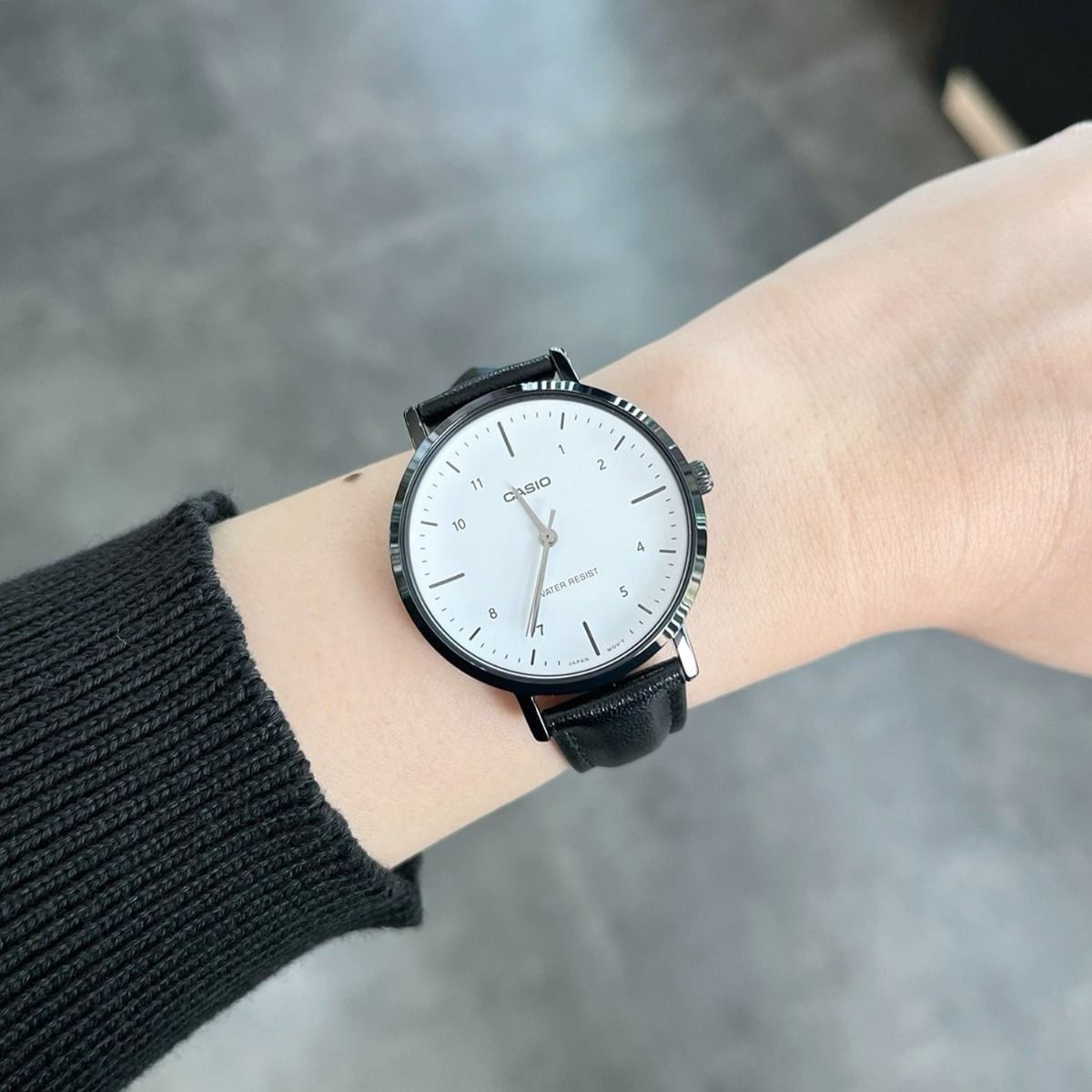 ساعت کاسیو زنانه مدل LTP-VT03BL-7B مشکی