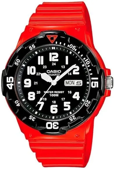 ساعت کاسیو مردانه مدل MRW-200HC-4B قرمز