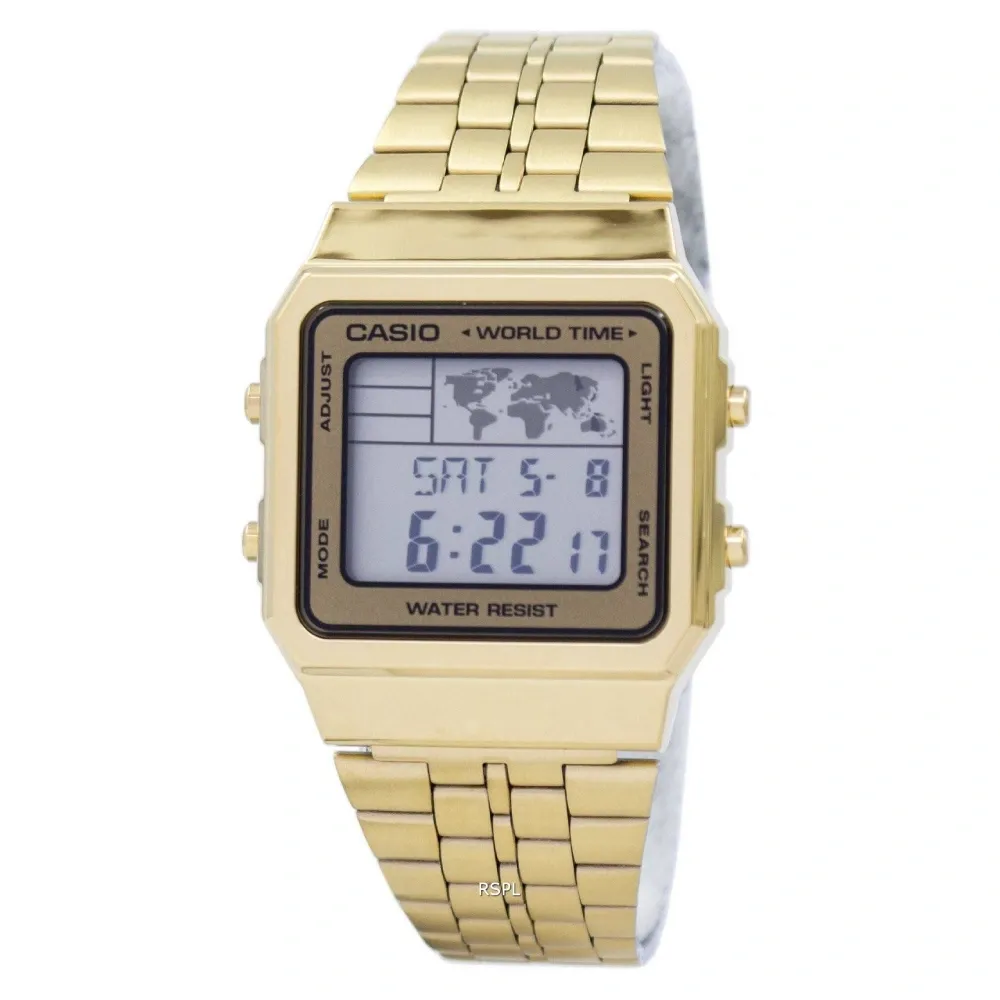 ساعت کاسیو مردانه مدل A500WGA طلایی