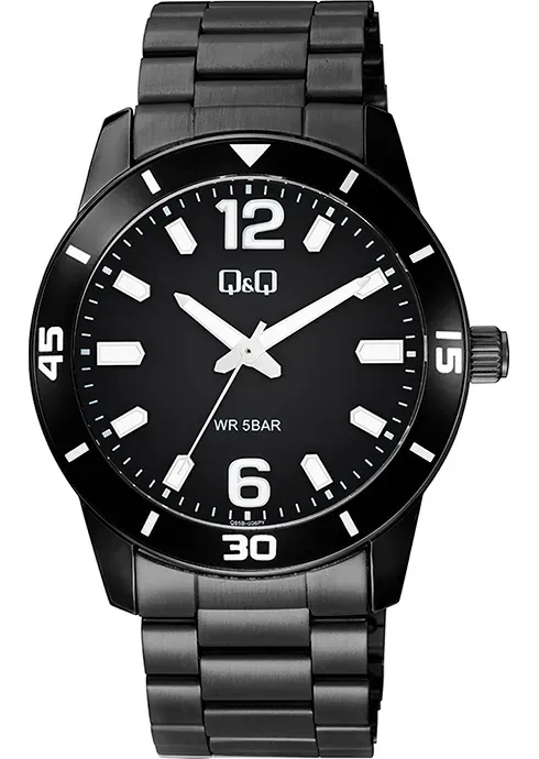 ساعت مردانه کیو اند کیو مدل Q85B-006PY مشکی