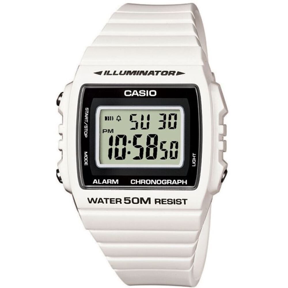 ساعت کاسیو مردانه مدل CASIO W-215H-7A سفید