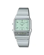 ساعت کاسیو مردانه مدل AQ-800E-3A سبز نقره ای
