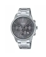 ساعت کاسیو مردانه مدل MTP-E515D نقره ای